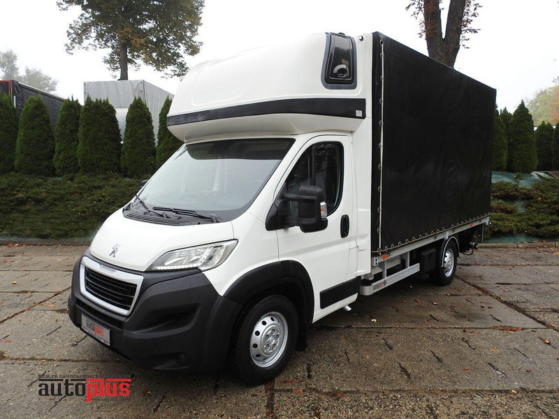 Peugeot BOXER PLANDEKA WINDA 8 PALET WEBASTO KLIMATYZACJA LEDY 165KM [ - Camion furgon: Foto 1 Peugeot BOXER PLANDEKA WINDA 8 PALET WEBASTO KLIMATYZACJA LEDY 165KM [ - Camion furgon: Foto 1