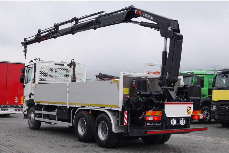 Renault C 380 / 6x4 / SKRZYNIOWY 6,6 m / + HDS HIAB 188 x-hiduo wysów: 1 - Camion platformă, Camion cu macara: Foto 3 Renault C 380 / 6x4 / SKRZYNIOWY 6,6 m / + HDS HIAB 188 x-hiduo wysów: 1 - Camion platformă, Camion cu macara: Foto 3