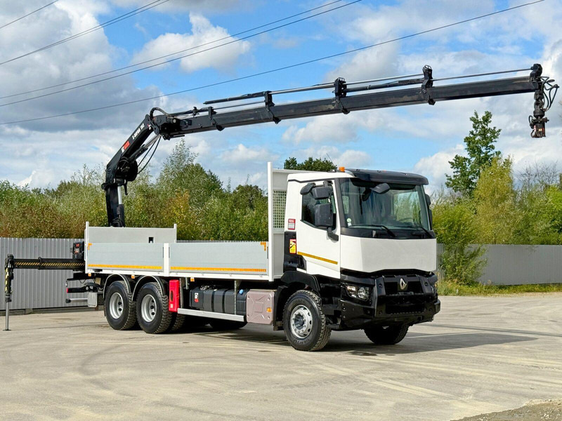 Renault C 430 *HIAB X - HIPRO 192 ES -4 + FUNK* 6x4 - Camion platformă, Camion cu macara: Foto 2 Renault C 430 *HIAB X - HIPRO 192 ES -4 + FUNK* 6x4 - Camion platformă, Camion cu macara: Foto 2