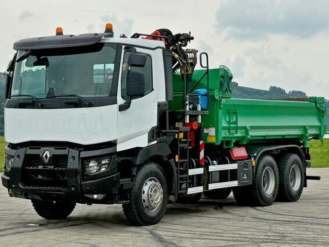 Renault C 430 *KIPPER 5,10 m + PK 16001 - K B* 6x4 - Camion basculantă, Camion cu macara: Foto 5 Renault C 430 *KIPPER 5,10 m + PK 16001 - K B* 6x4 - Camion basculantă, Camion cu macara: Foto 5