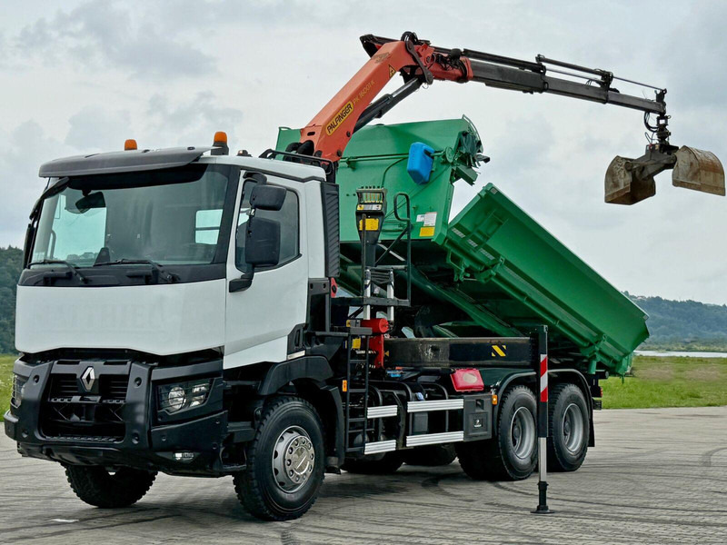 Renault C 430 *KIPPER 5,10 m + PK 16001 - K B* 6x4 - Camion basculantă, Camion cu macara: Foto 3 Renault C 430 *KIPPER 5,10 m + PK 16001 - K B* 6x4 - Camion basculantă, Camion cu macara: Foto 3