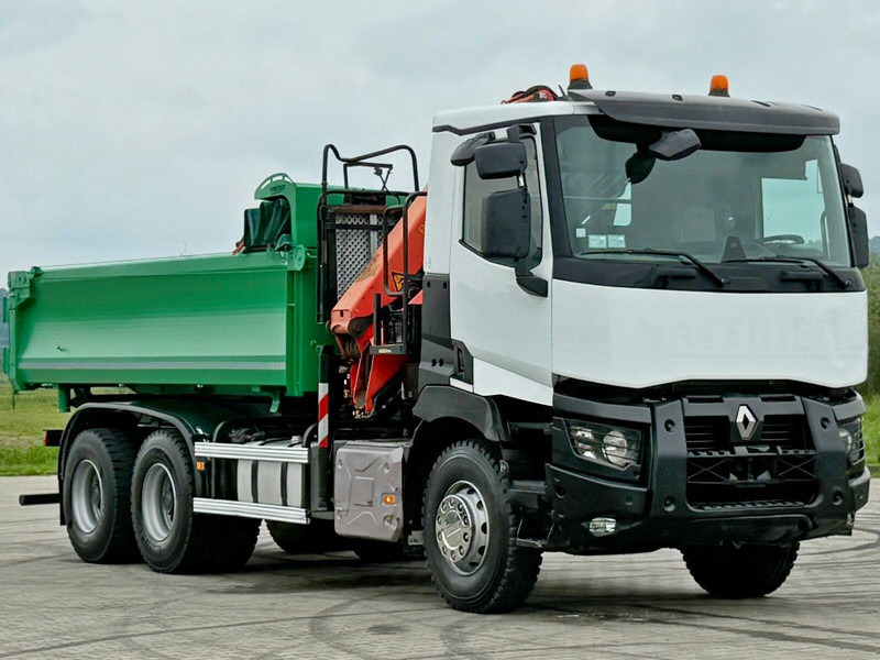 Renault C 430 *KIPPER 5,10 m + PK 16001 - K B* 6x4 - Camion basculantă, Camion cu macara: Foto 4 Renault C 430 *KIPPER 5,10 m + PK 16001 - K B* 6x4 - Camion basculantă, Camion cu macara: Foto 4