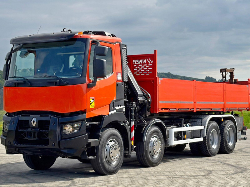 Renault C 430 *KIPPER 6,80m* HIAB X-HIDUO 188 ES-4 * 8x4 - Camion basculantă, Camion cu macara: Foto 3 Renault C 430 *KIPPER 6,80m* HIAB X-HIDUO 188 ES-4 * 8x4 - Camion basculantă, Camion cu macara: Foto 3