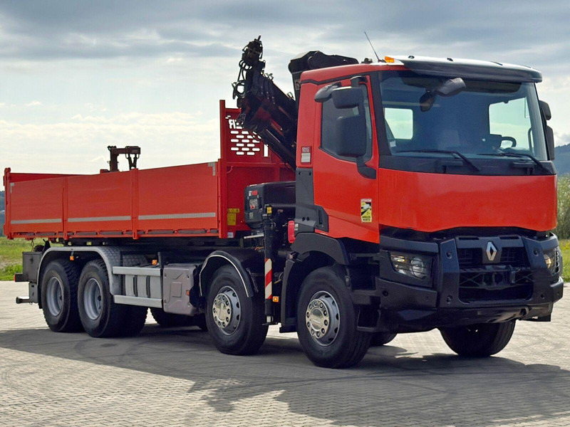 Renault C 430 *KIPPER 6,80m* HIAB X-HIDUO 188 ES-4 * 8x4 - Camion basculantă, Camion cu macara: Foto 4 Renault C 430 *KIPPER 6,80m* HIAB X-HIDUO 188 ES-4 * 8x4 - Camion basculantă, Camion cu macara: Foto 4
