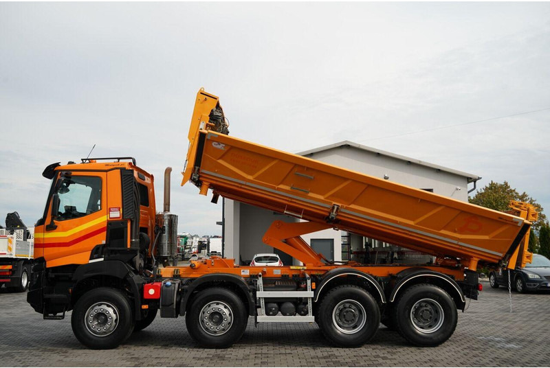 Renault K 480 / 8x4 / WYWROTKA DWUSTRONNA / HYDROBURTA / KLAPODRZWI / S - Camion basculantă: Foto 3 Renault K 480 / 8x4 / WYWROTKA DWUSTRONNA / HYDROBURTA / KLAPODRZWI / S - Camion basculantă: Foto 3