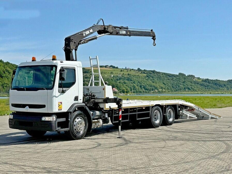 Renault KERAX 320 DCI* ABSCHLEPPWAGEN 7,35m + HIAB 140A - Maşină de tractare: Foto 3 Renault KERAX 320 DCI* ABSCHLEPPWAGEN 7,35m + HIAB 140A - Maşină de tractare: Foto 3