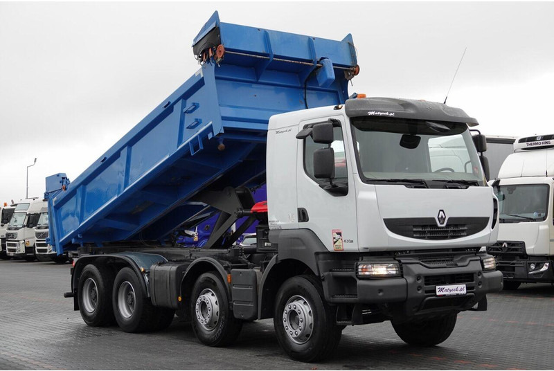 Renault KERAX 430 / 8x4 / WYWROTKA / HYDROBURTA / HYDROKLAPA / BORDMATIC - Camion basculantă: Foto 4 Renault KERAX 430 / 8x4 / WYWROTKA / HYDROBURTA / HYDROKLAPA / BORDMATIC - Camion basculantă: Foto 4