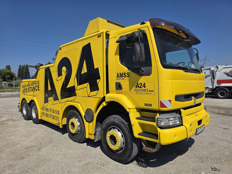 Renault Kerax 420 DCi 8x4 - Road and Service Assistant - Maşină de tractare: Foto 1 Renault Kerax 420 DCi 8x4 - Road and Service Assistant - Maşină de tractare: Foto 1