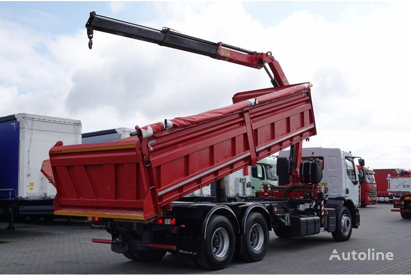 Renault LANDER 3 way tipper + crane FASSI 130 6x4 - Camion basculantă, Camion cu macara: Foto 5 Renault LANDER 3 way tipper + crane FASSI 130 6x4 - Camion basculantă, Camion cu macara: Foto 5