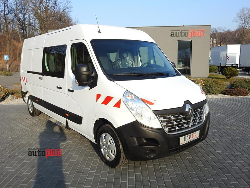 Renault MASTER FURGON BRYGADÓWKA 7 MIEJSC TEMPOMAT KLIMATYZACJA 130KM - Microbuz, Transport persoane: Foto 1 Renault MASTER FURGON BRYGADÓWKA 7 MIEJSC TEMPOMAT KLIMATYZACJA 130KM - Microbuz, Transport persoane: Foto 1
