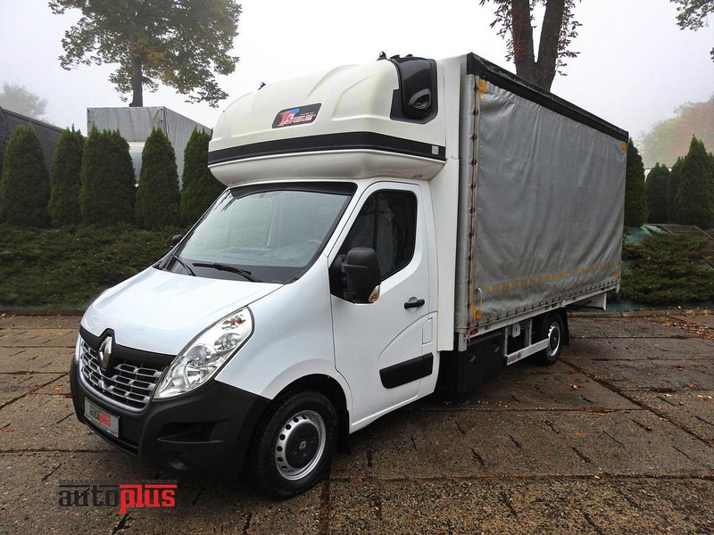 Renault MASTER PLANDEKA 10 PALET WEBASTO TEMPOMAT KLIMATYZACJA 130KM [ - Camion furgon: Foto 1 Renault MASTER PLANDEKA 10 PALET WEBASTO TEMPOMAT KLIMATYZACJA 130KM [ - Camion furgon: Foto 1