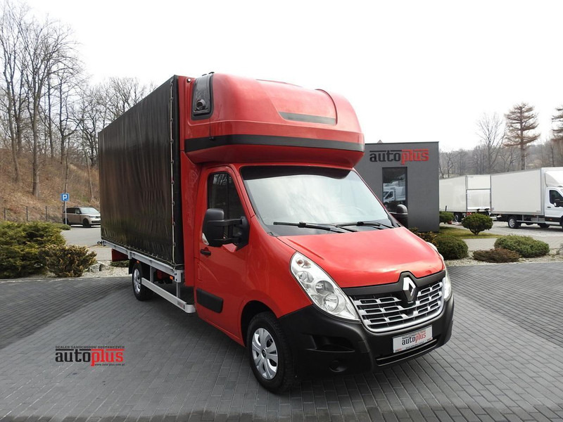 Renault MASTER PLANDEKA 10 PALET WEBASTO TEMPOMAT KLIMATYZACJA 170KM [ - Autoutilitară cu prelată: Foto 1 Renault MASTER PLANDEKA 10 PALET WEBASTO TEMPOMAT KLIMATYZACJA 170KM [ - Autoutilitară cu prelată: Foto 1