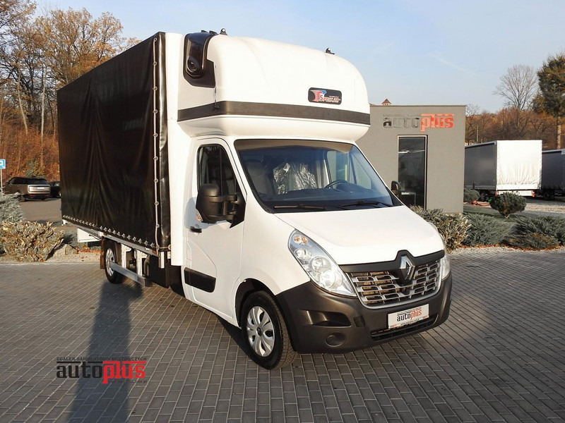 Renault MASTER PLANDEKA 10 PALET WEBASTO TEMPOMAT KLIMATYZACJA PNEUMATYK - Camion furgon: Foto 1 Renault MASTER PLANDEKA 10 PALET WEBASTO TEMPOMAT KLIMATYZACJA PNEUMATYK - Camion furgon: Foto 1