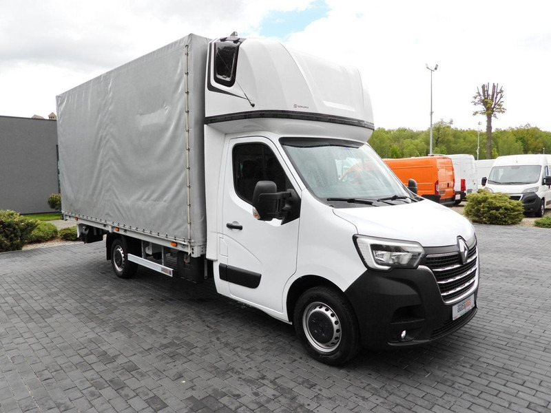 Renault MASTER  PLANDEKA 10 PALET WEBASTO TEMPOMAT LEDY PNEUMATYKA KLIMA - Autoutilitară cu prelată: Foto 4 Renault MASTER  PLANDEKA 10 PALET WEBASTO TEMPOMAT LEDY PNEUMATYKA KLIMA - Autoutilitară cu prelată: Foto 4