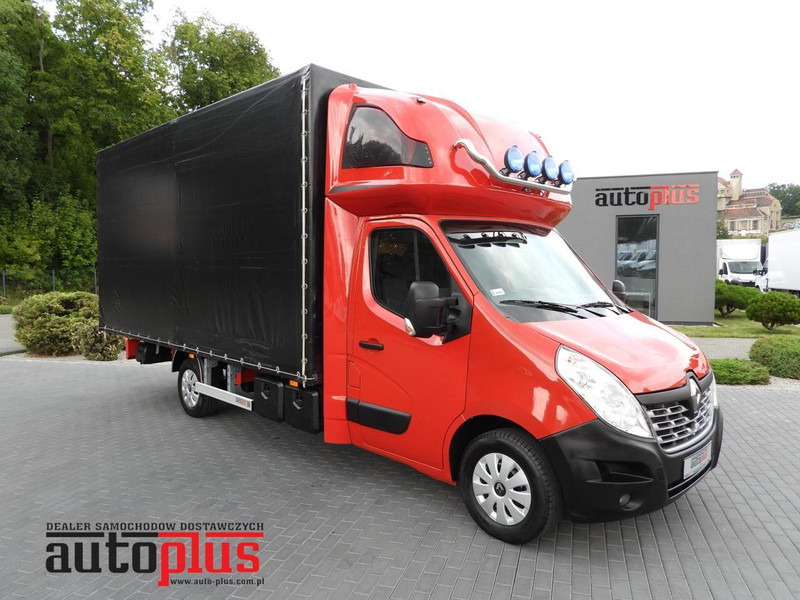 Renault MASTER PLANDEKA 10 PALET WEBASTO TEMPOMAT PNEUMATYKA KLIMATYZACJ - Autoutilitară cu prelată: Foto 1 Renault MASTER PLANDEKA 10 PALET WEBASTO TEMPOMAT PNEUMATYKA KLIMATYZACJ - Autoutilitară cu prelată: Foto 1