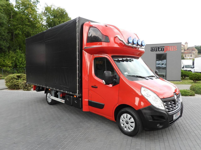 Renault MASTER PLANDEKA 10 PALET WEBASTO TEMPOMAT PNEUMATYKA KLIMATYZACJ - Autoutilitară cu prelată: Foto 4 Renault MASTER PLANDEKA 10 PALET WEBASTO TEMPOMAT PNEUMATYKA KLIMATYZACJ - Autoutilitară cu prelată: Foto 4