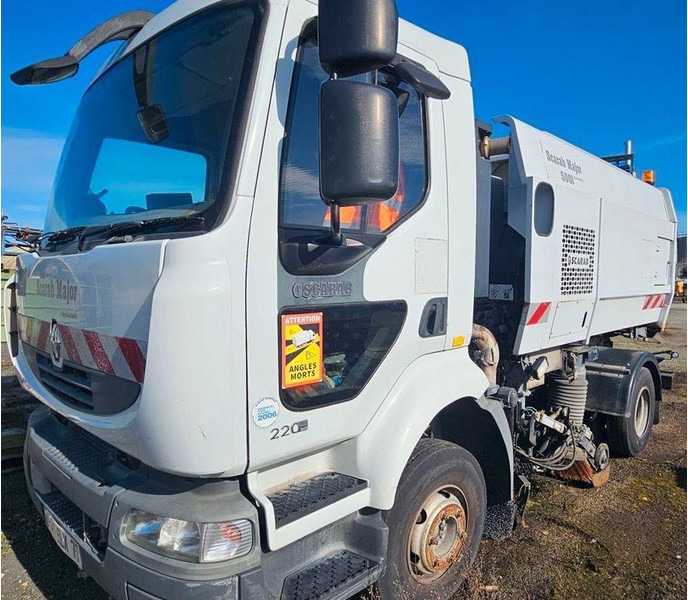 Renault MIDLUM 220 Dxi - Road sweeper truck - Măturătoare stradală: Foto 1 Renault MIDLUM 220 Dxi - Road sweeper truck - Măturătoare stradală: Foto 1