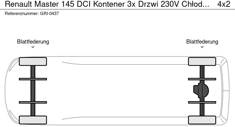 Autoutilitară frigorifica Renault Master 145 DCI Kontener 3x Drzwi 230V Chłodnia/Mroźnia do -12, S: Foto 18 Autoutilitară frigorifica Renault Master 145 DCI Kontener 3x Drzwi 230V Chłodnia/Mroźnia do -12, S: Foto 18