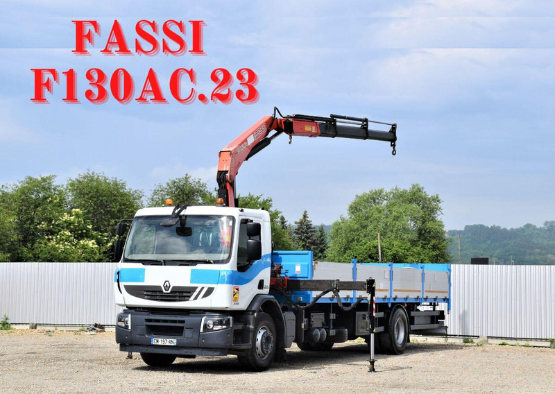 Renault Premium 320 DXI - Camion platformă, Camion cu macara: Foto 1 Renault Premium 320 DXI - Camion platformă, Camion cu macara: Foto 1