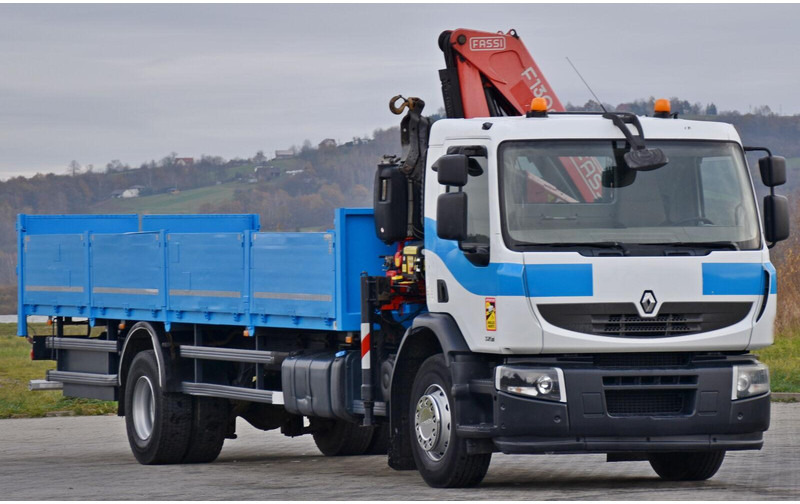 Renault Premium 320 DXI - Camion platformă, Camion cu macara: Foto 3 Renault Premium 320 DXI - Camion platformă, Camion cu macara: Foto 3