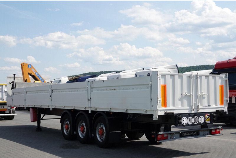 Samro NACZEPA BURTOWA / + HDS EFFER 95-3S - WYSÓW : 9 METRÓW / SPROWA - Semiremorcă platformă: Foto 4 Samro NACZEPA BURTOWA / + HDS EFFER 95-3S - WYSÓW : 9 METRÓW / SPROWA - Semiremorcă platformă: Foto 4