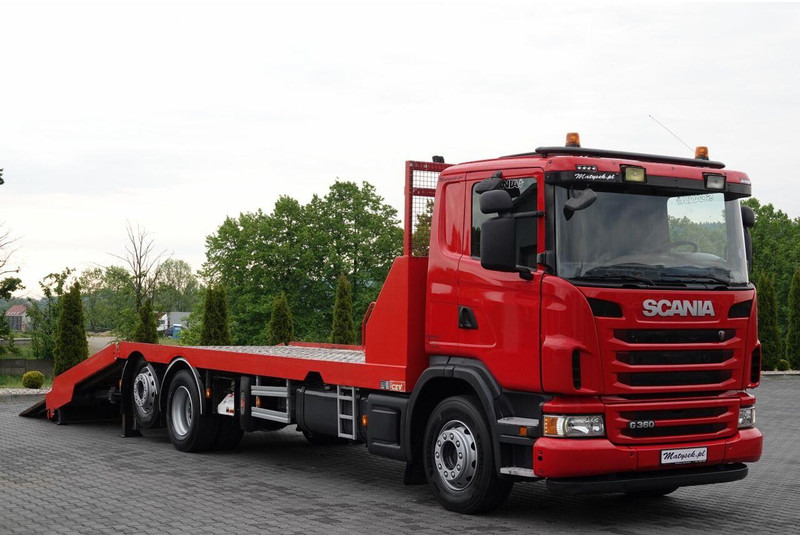 Scania G 360 / 6X2 / LAWETA / POMOC DROGOWA / OŚ SKRĘTNA I PODNOSZONA / - Maşină de tractare: Foto 1 Scania G 360 / 6X2 / LAWETA / POMOC DROGOWA / OŚ SKRĘTNA I PODNOSZONA / - Maşină de tractare: Foto 1