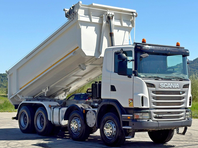 Scania G 420 * KIPPER * 8x4 * TOPZUSTAND - Camion basculantă: Foto 3 Scania G 420 * KIPPER * 8x4 * TOPZUSTAND - Camion basculantă: Foto 3