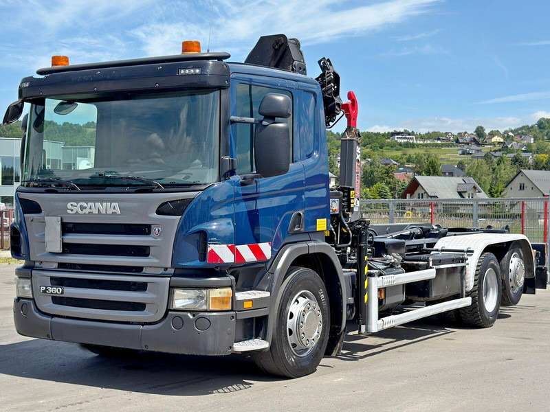Scania P 360 * ABROLLKIPPER * HIAB 111 BS -2 HIDUO/FUNK - Camion cu cârlig, Camion cu macara: Foto 4 Scania P 360 * ABROLLKIPPER * HIAB 111 BS -2 HIDUO/FUNK - Camion cu cârlig, Camion cu macara: Foto 4