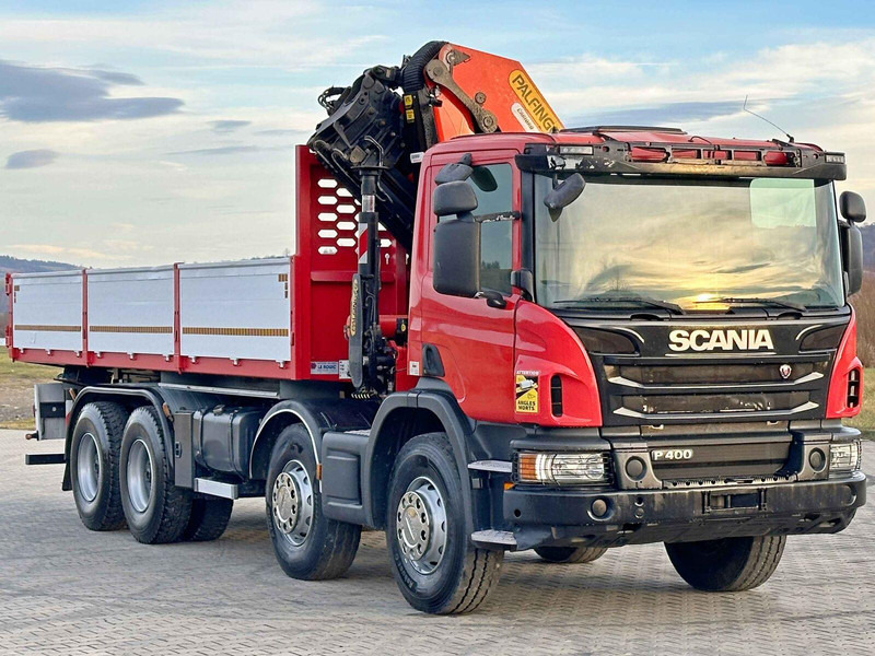 Scania P 400 - Camion basculantă, Camion cu macara: Foto 4 Scania P 400 - Camion basculantă, Camion cu macara: Foto 4