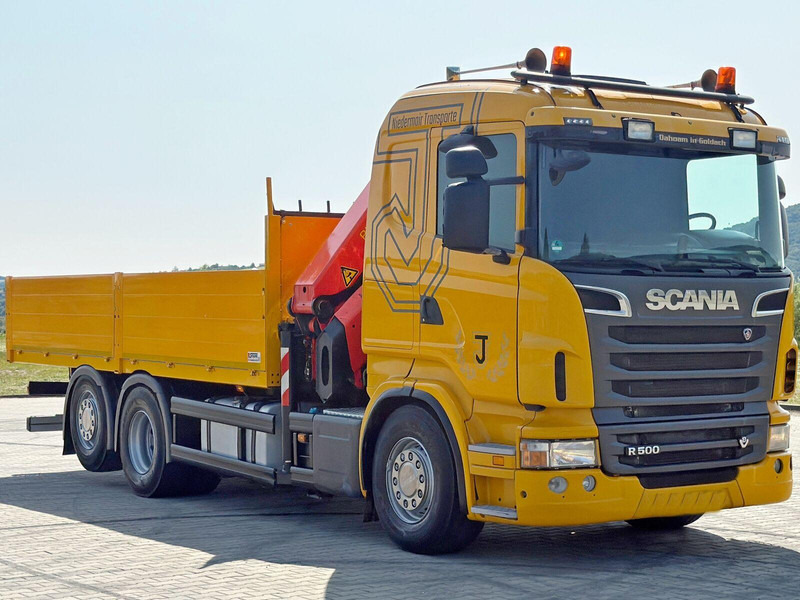Scania R 500 * PK 26002 EH + FUNK * TOPZUSTAND - Camion platformă, Camion cu macara: Foto 3 Scania R 500 * PK 26002 EH + FUNK * TOPZUSTAND - Camion platformă, Camion cu macara: Foto 3