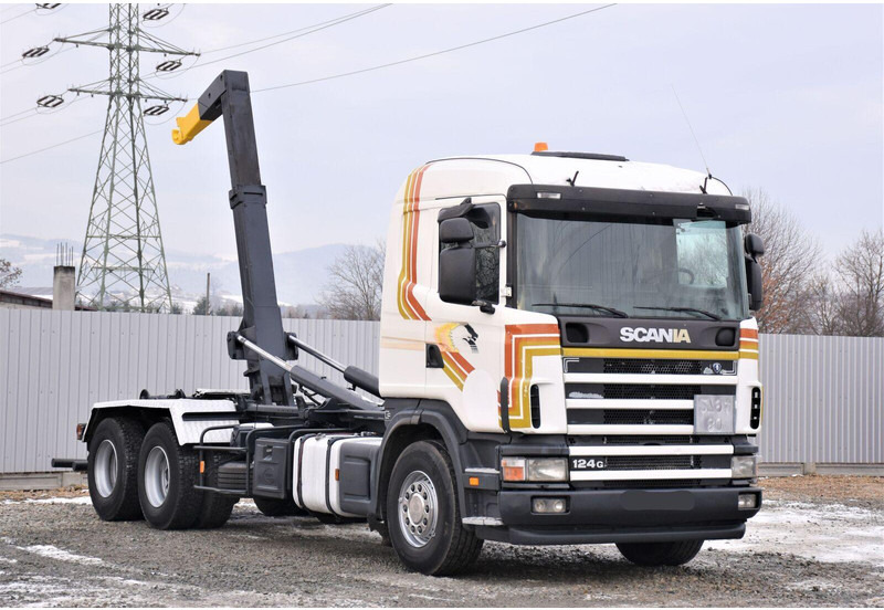 Scania R124 470 Abrollkipper * 6x2 * Motor Problem - Camion cu cârlig: Foto 1 Scania R124 470 Abrollkipper * 6x2 * Motor Problem - Camion cu cârlig: Foto 1