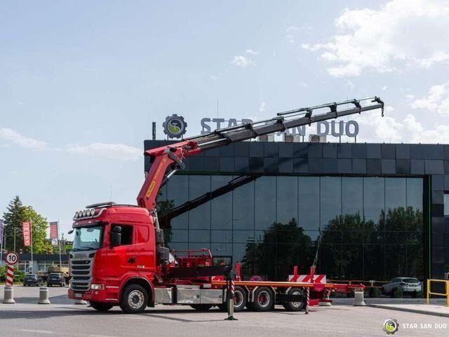 Scania R450 8x4 Palfinger PK 65002 SH HDS Crane - Camion platformă, Camion cu macara: Foto 4 Scania R450 8x4 Palfinger PK 65002 SH HDS Crane - Camion platformă, Camion cu macara: Foto 4