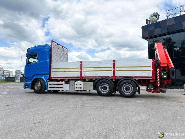 Scania R730 - Camion platformă, Camion cu macara: Foto 4 Scania R730 - Camion platformă, Camion cu macara: Foto 4