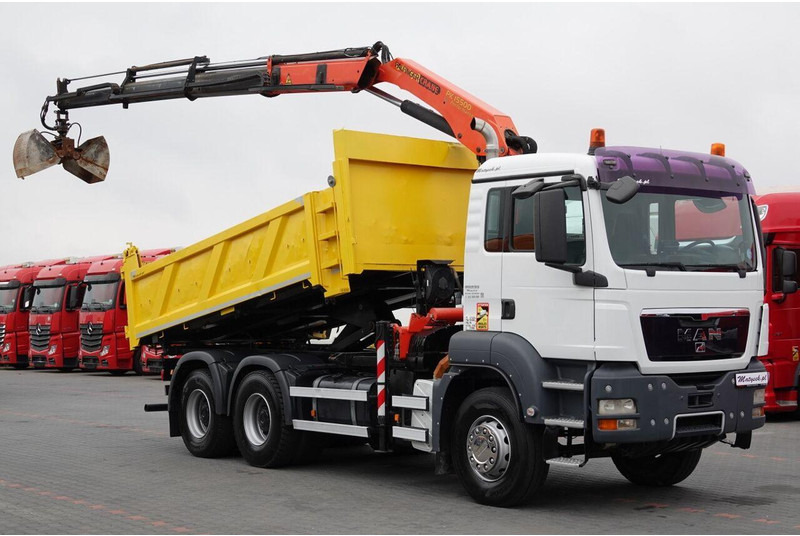 Scania TGS 33.360 / 6x4 / WYWROTKA + HDS PALFINGER PK 15 500 wysów 10m - Camion basculantă, Camion cu macara: Foto 5 Scania TGS 33.360 / 6x4 / WYWROTKA + HDS PALFINGER PK 15 500 wysów 10m - Camion basculantă, Camion cu macara: Foto 5