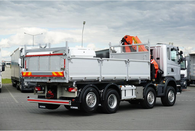 Scanvo G 400 / E 5 / 8 X 4 / 4 x 4 / WYWROTKA + HDS / TRIDEM / PALFINGE - Camion basculantă, Camion cu macara: Foto 5 Scanvo G 400 / E 5 / 8 X 4 / 4 x 4 / WYWROTKA + HDS / TRIDEM / PALFINGE - Camion basculantă, Camion cu macara: Foto 5
