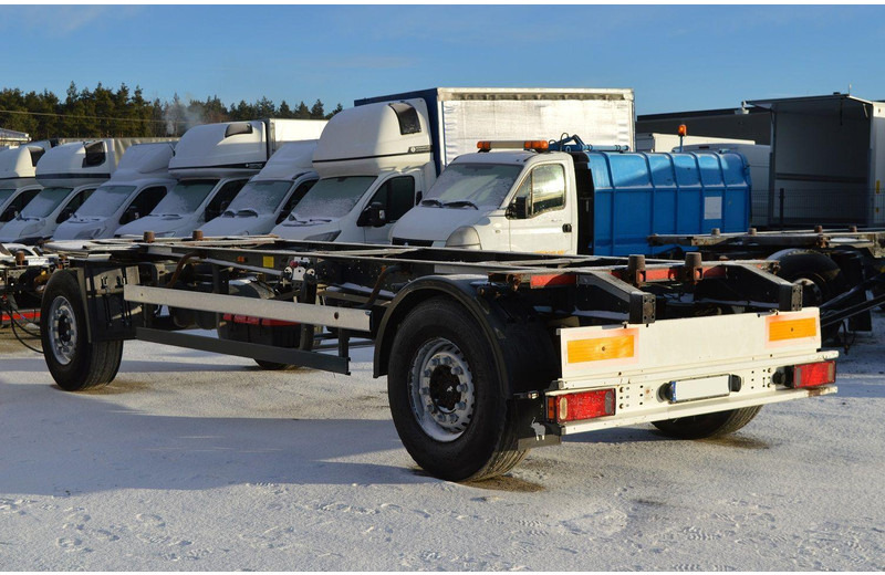 Schmitz Cargobull AWF18 BDF SWAP CHASSIS - Remorcă transport containere/ Swap body: Foto 3 Schmitz Cargobull AWF18 BDF SWAP CHASSIS - Remorcă transport containere/ Swap body: Foto 3