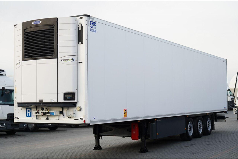 Schmitz Cargobull CHŁODNIA / CARRIER VECTOR 1550 / DOPPELSTOCK / KOSZ NA PALETY - Semiremorcă frigider: Foto 1 Schmitz Cargobull CHŁODNIA / CARRIER VECTOR 1550 / DOPPELSTOCK / KOSZ NA PALETY - Semiremorcă frigider: Foto 1