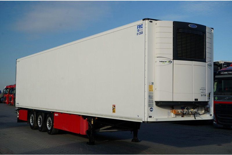 Schmitz Cargobull CHŁODNIA / CARRIER VECTOR 1550 / OŚ PODNOSZONA / DOPPELSTOCK / K - Semiremorcă frigider: Foto 1 Schmitz Cargobull CHŁODNIA / CARRIER VECTOR 1550 / OŚ PODNOSZONA / DOPPELSTOCK / K - Semiremorcă frigider: Foto 1