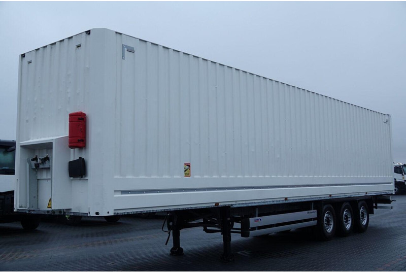 Schmitz Cargobull / KONTENER STALOWY / KOFFER / 2021 ROK / OŚ PODNOSZONA - Semiremorcă furgon: Foto 1 Schmitz Cargobull / KONTENER STALOWY / KOFFER / 2021 ROK / OŚ PODNOSZONA - Semiremorcă furgon: Foto 1