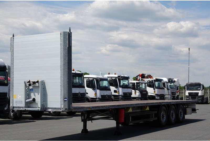 Schmitz Cargobull NACZEPA PLATFORMA / BUDOWLANA / 2019 / OPONY 100% / WAGA: 5800 K - Semiremorcă platformă: Foto 3 Schmitz Cargobull NACZEPA PLATFORMA / BUDOWLANA / 2019 / OPONY 100% / WAGA: 5800 K - Semiremorcă platformă: Foto 3