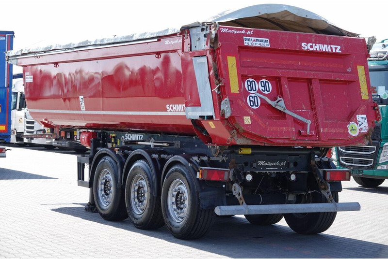 Schmitz Cargobull WYWROTKA / 26 m3 / STALOWA / HYDROKLAPA / OŚ PODNOSZONA / AUTOM - Semiremorcă basculantă: Foto 4 Schmitz Cargobull WYWROTKA / 26 m3 / STALOWA / HYDROKLAPA / OŚ PODNOSZONA / AUTOM - Semiremorcă basculantă: Foto 4