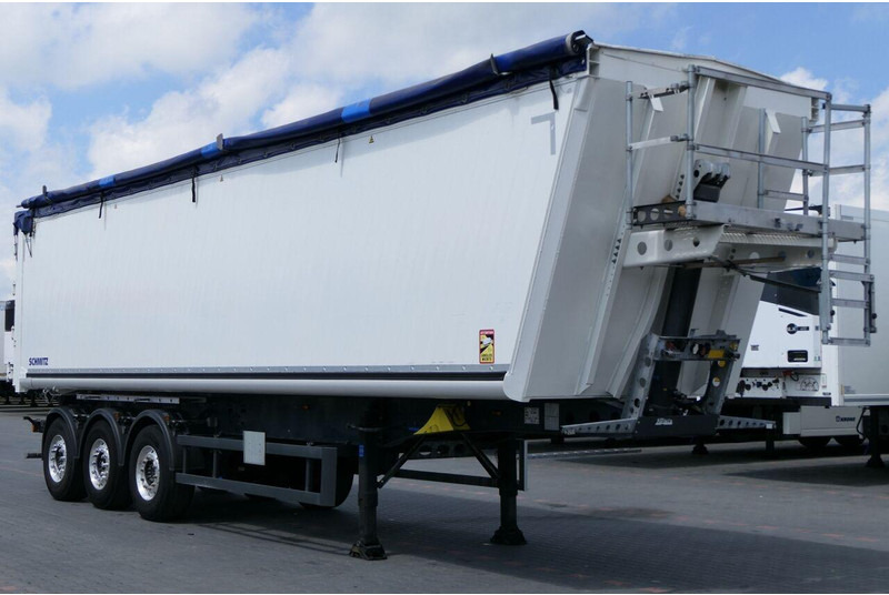 Schmitz Cargobull WYWROTKA 58 M3 / MULDA ALUMINIOWA / KLAPO-DRZWI / OŚ PODNOSZONA - Semiremorcă basculantă: Foto 1 Schmitz Cargobull WYWROTKA 58 M3 / MULDA ALUMINIOWA / KLAPO-DRZWI / OŚ PODNOSZONA - Semiremorcă basculantă: Foto 1