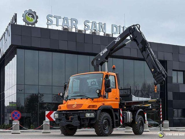 Unimog Mercedes-Benz UNIMOG U300 4x4 HIAB 122 D-3 CRANE - Motocultor: Foto 1 Unimog Mercedes-Benz UNIMOG U300 4x4 HIAB 122 D-3 CRANE - Motocultor: Foto 1