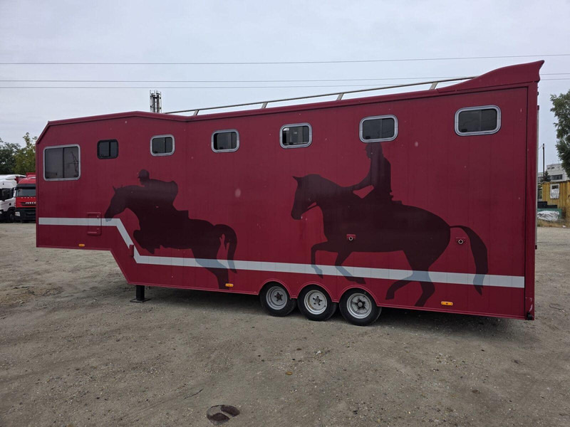 VELDHUIZEN P27-3 BE Horse Transporter semi trailer - Semiremorcă transport auto: Foto 5 VELDHUIZEN P27-3 BE Horse Transporter semi trailer - Semiremorcă transport auto: Foto 5