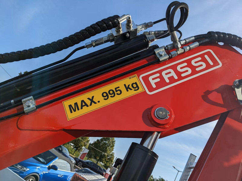 Camion platformă, Camion cu macara nou Volkswagen Crafter 50 - Flatbed truck + crane: Foto 12