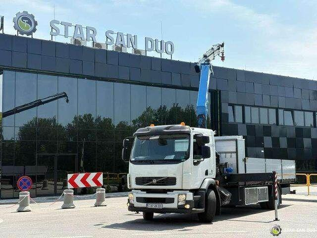 Volvo FE 240 4x2 HMF 1560 K3 HDS Rotator Crane Kran - Camion platformă, Camion cu macara: Foto 3 Volvo FE 240 4x2 HMF 1560 K3 HDS Rotator Crane Kran - Camion platformă, Camion cu macara: Foto 3