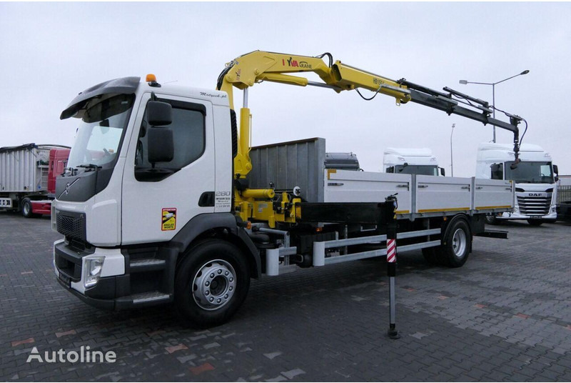 Volvo FE 280 - Camion platformă, Camion cu macara: Foto 5 Volvo FE 280 - Camion platformă, Camion cu macara: Foto 5