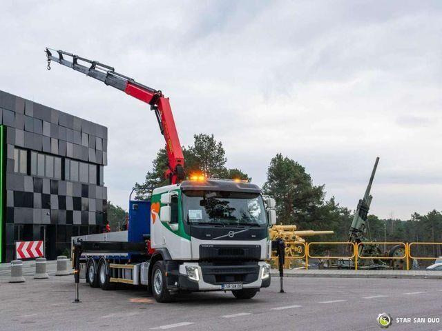 Volvo FE 360 6x2 PALFINGER PK 18502 SH Crane Kran - Camion platformă, Camion cu macara: Foto 5 Volvo FE 360 6x2 PALFINGER PK 18502 SH Crane Kran - Camion platformă, Camion cu macara: Foto 5