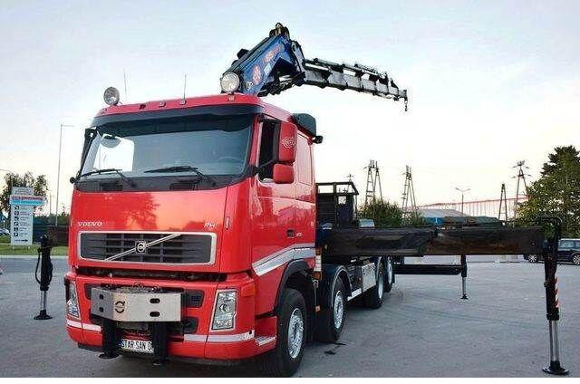 Volvo FH 400 8x2 PM 85 85027 KRAN cran - Camion platformă, Camion cu macara: Foto 1 Volvo FH 400 8x2 PM 85 85027 KRAN cran - Camion platformă, Camion cu macara: Foto 1