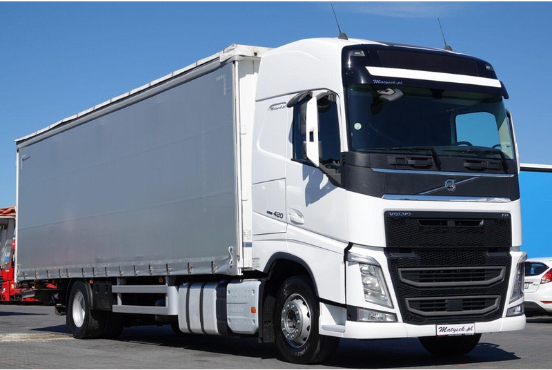 Volvo FH 420 / 4x2 / SOLÓWKA / FIRANKA 9.10 M / I-PARK COOL / WINDA DH - Camion cu prelată: Foto 5 Volvo FH 420 / 4x2 / SOLÓWKA / FIRANKA 9.10 M / I-PARK COOL / WINDA DH - Camion cu prelată: Foto 5